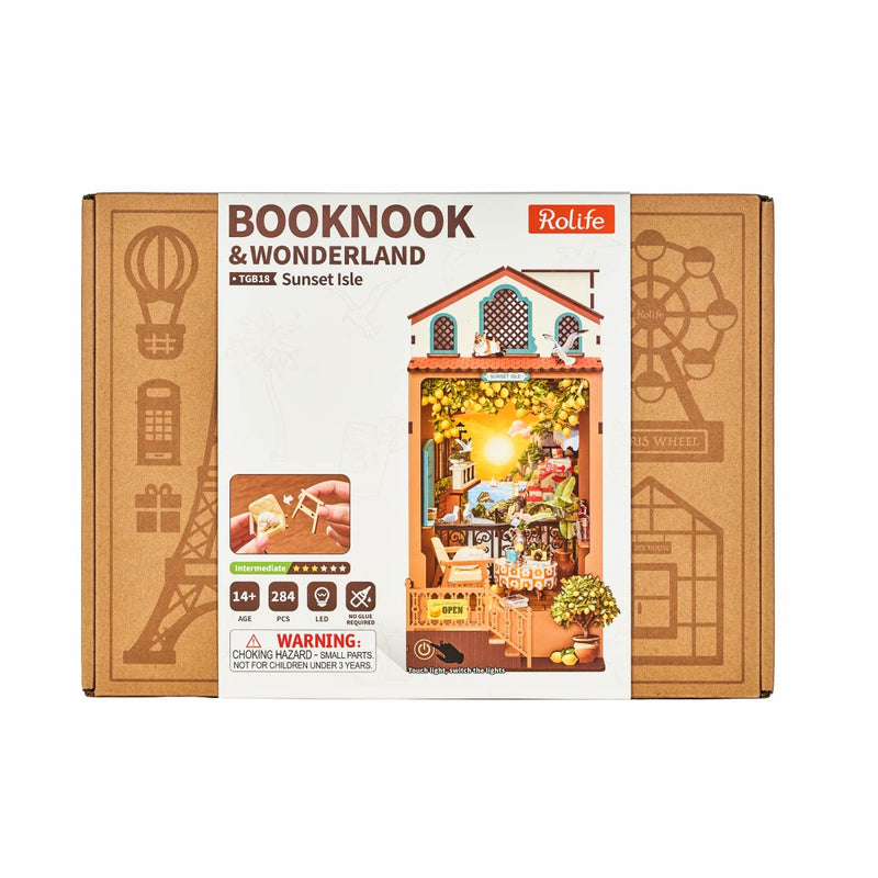 Rolife Sunset Isle DIY Book Nook TGB18 [PRE-ORDER]