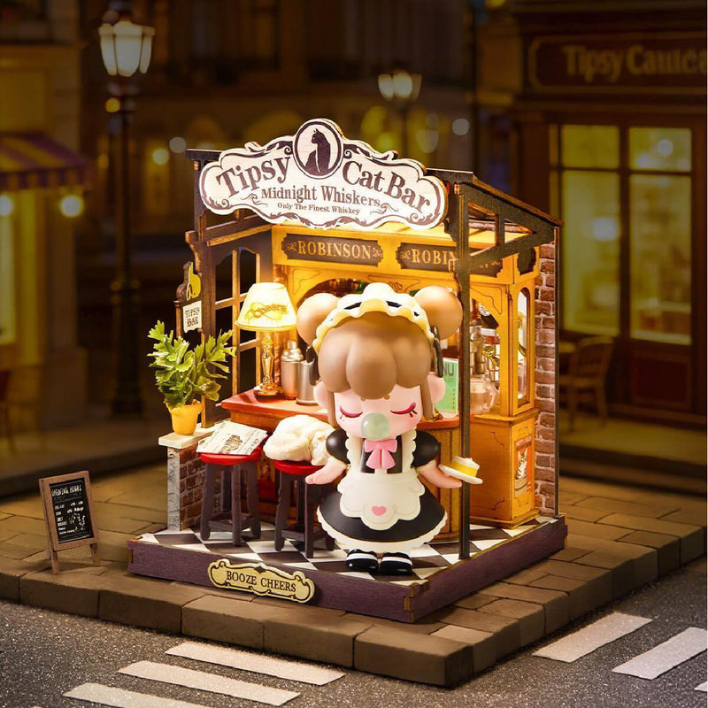 Rolife Tipsy Cat Bar DIY Miniature House DS054 [PRE-ORDER]