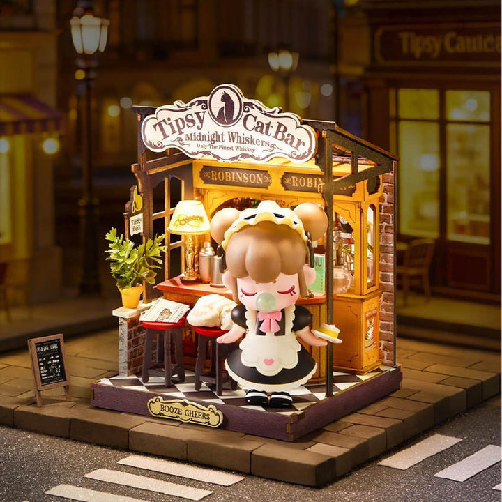 Rolife Tipsy Cat Bar DIY Miniature House DS054 [PRE-ORDER]