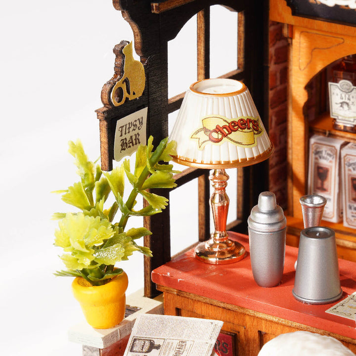 Rolife Tipsy Cat Bar DIY Miniature House DS054 [PRE-ORDER]