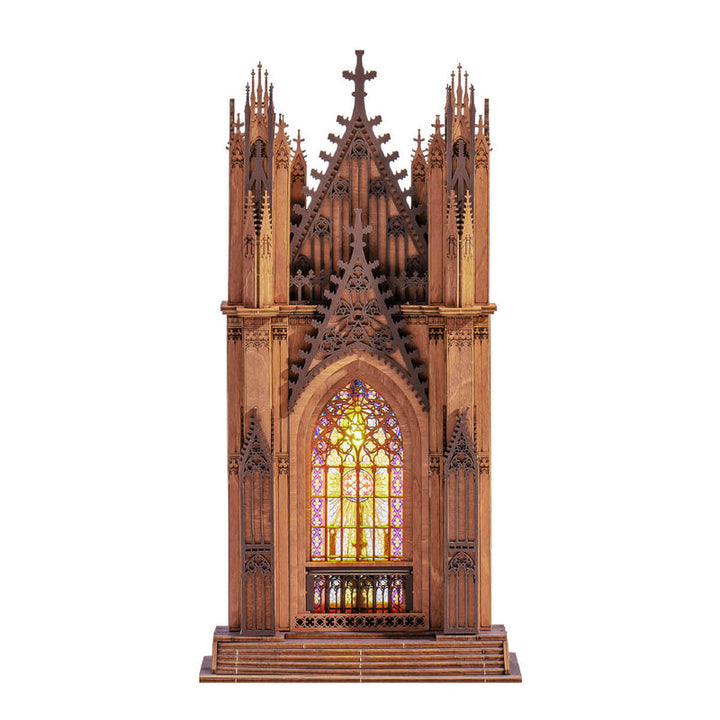 Rolife Twin-Tower Cathedral 3D Wooden Puzzle TGA01 [PRE-ORDER]