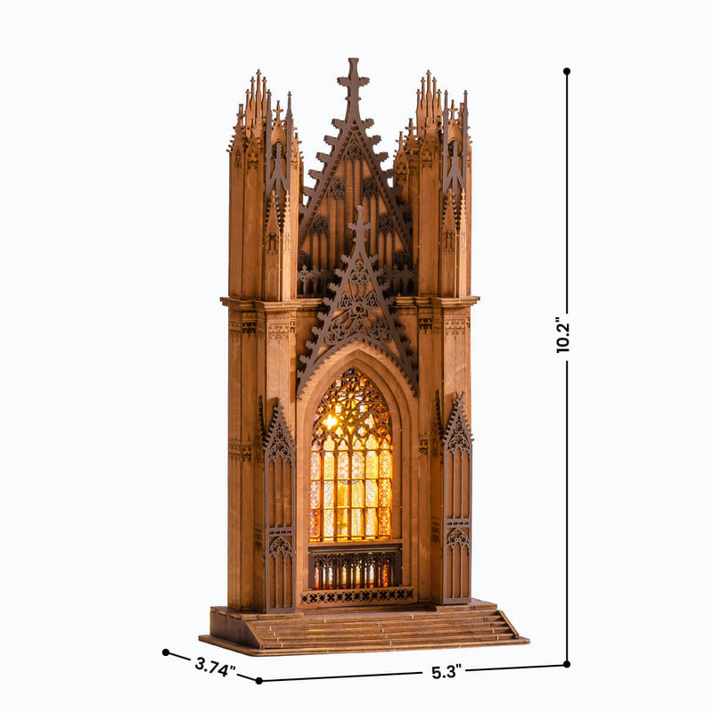 Rolife Twin-Tower Cathedral 3D Wooden Puzzle TGA01 [PRE-ORDER]