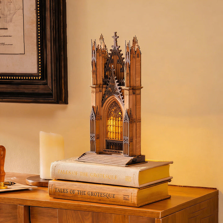 Rolife Twin-Tower Cathedral 3D Wooden Puzzle TGA01 [PRE-ORDER]