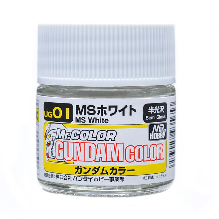 MR HOBBY - GSI Creos Gundam Color MS White 10ml UG01