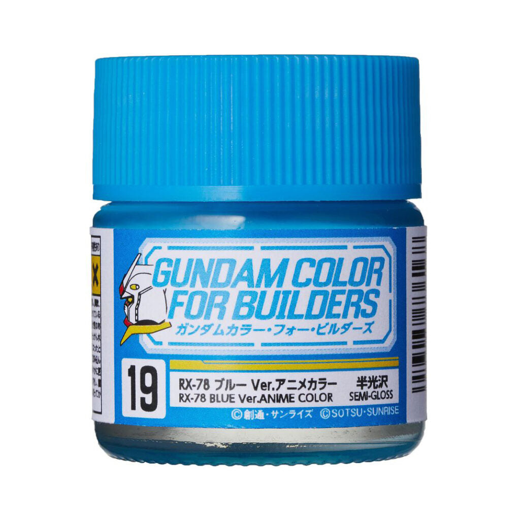 MR HOBBY - GSI Creos Gundam Color for Builders RX-78 Blue Ver. 10ml UG19