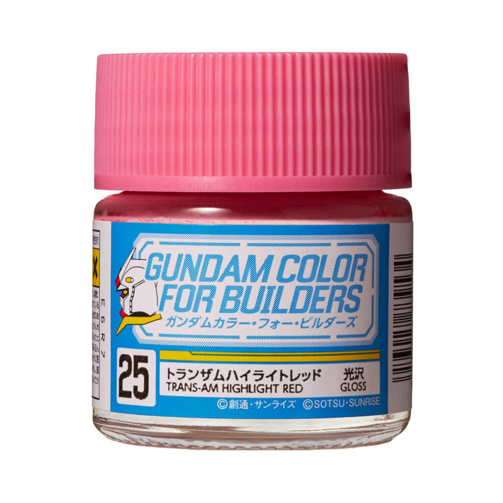 MR HOBBY - GSI Creos Gundam Color for Builders TRANS-AM Highlight Red 10ml UG25