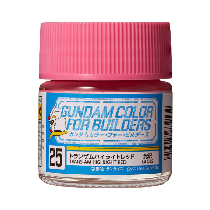 MR HOBBY - GSI Creos Gundam Color for Builders TRANS-AM Highlight Red 10ml UG25
