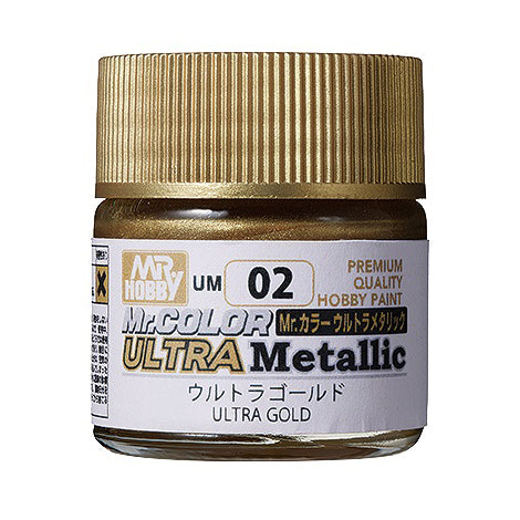 MR HOBBY - GSI Creos Mr. Color Ultra Metallic Color II Ultra Gold 10ml UM02