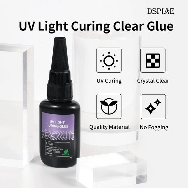 DSPIAE - UV Light Curing Clear Glue 20g