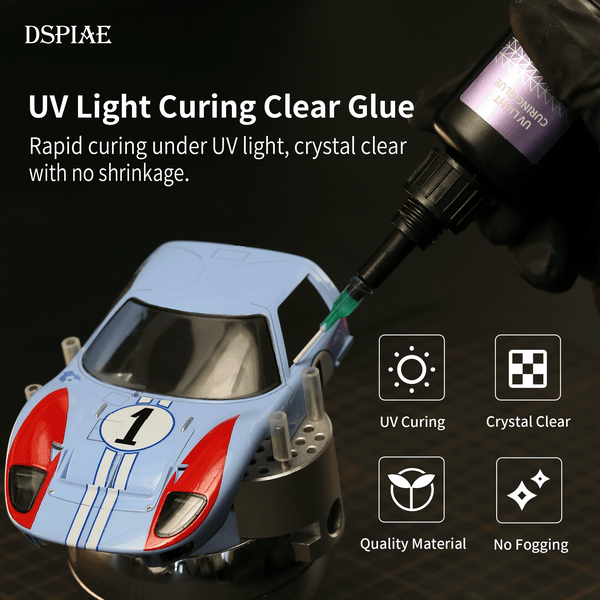 DSPIAE - UV Light Curing Clear Glue 20g