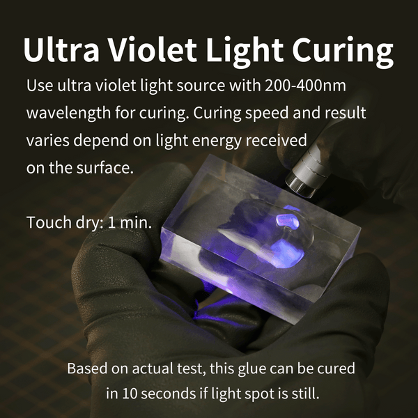DSPIAE - UV Light Curing Clear Glue 20g