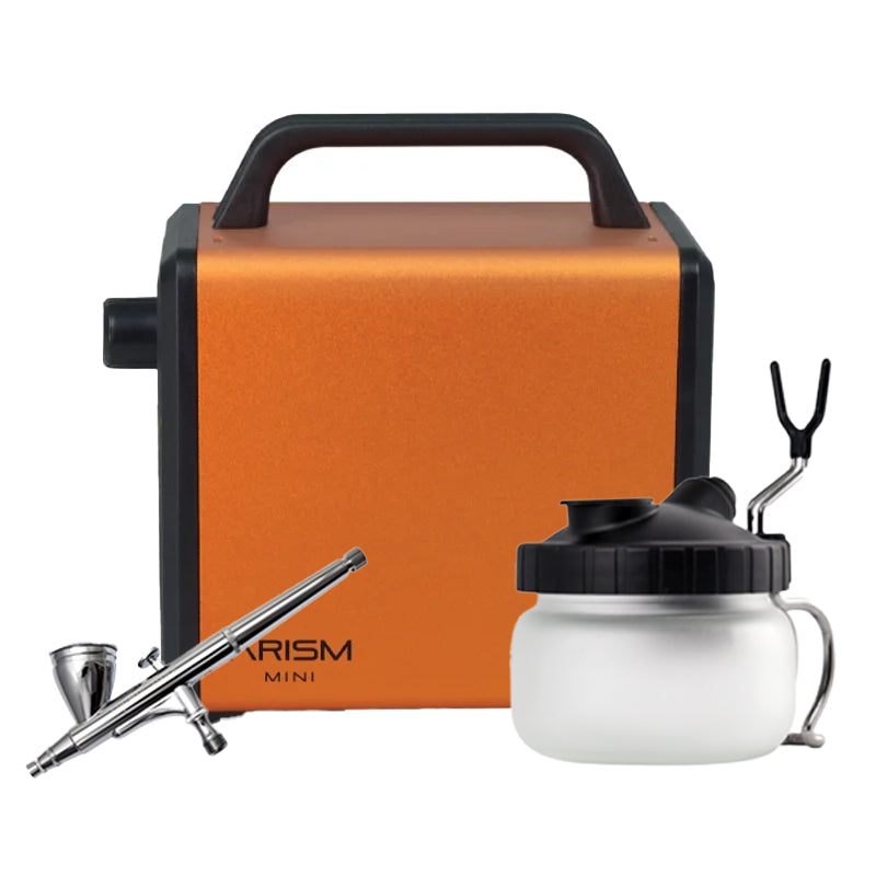 SPARMAX - Arism Mini Airbrushing Kit With MAX-3 Combo (Electric Orange)