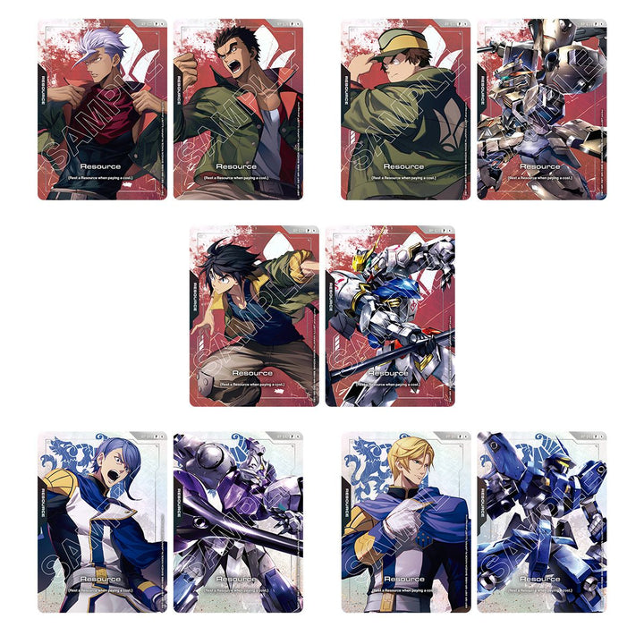 Bandai - Gundam Card Game Premium Accessory Set -Mobile Suit Gundam IRON-BLOODED ORPHANS