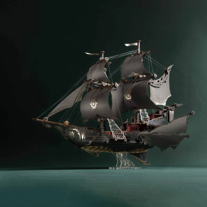 HowCat Fantasy Ship 3d Wooden Puzzle [PRE-ORDER]