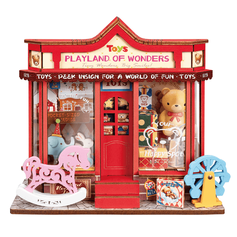 Rolife Whimsy Toy Shop DIY Miniature House DS044