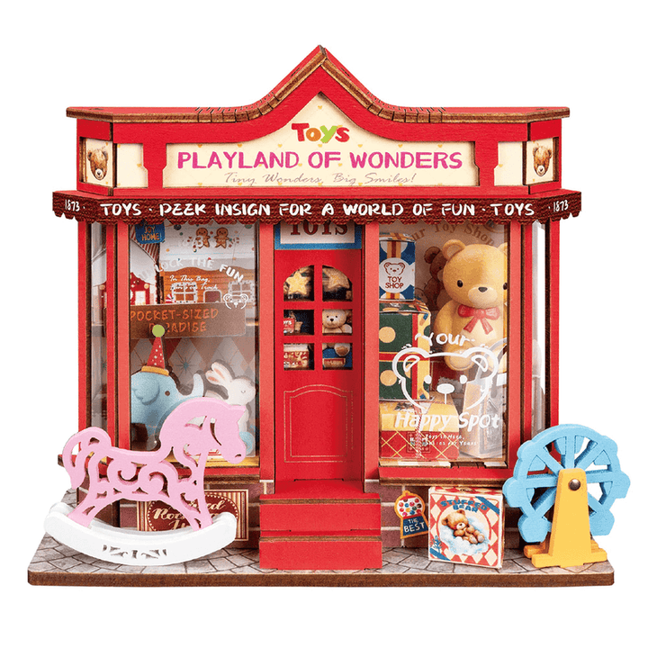 Rolife Whimsy Toy Shop DIY Miniature House DS044