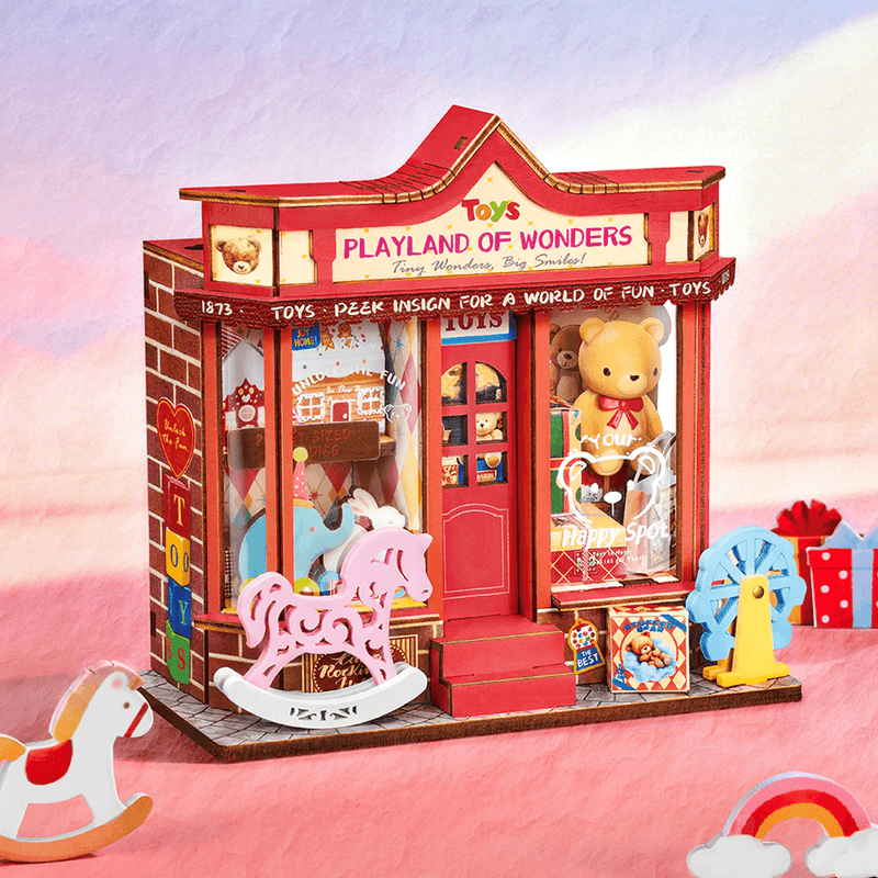 Rolife Whimsy Toy Shop DIY Miniature House DS044