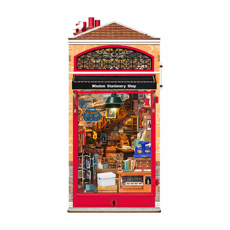 Rolife Wisdom Stationery Shop Book Nook TGB19