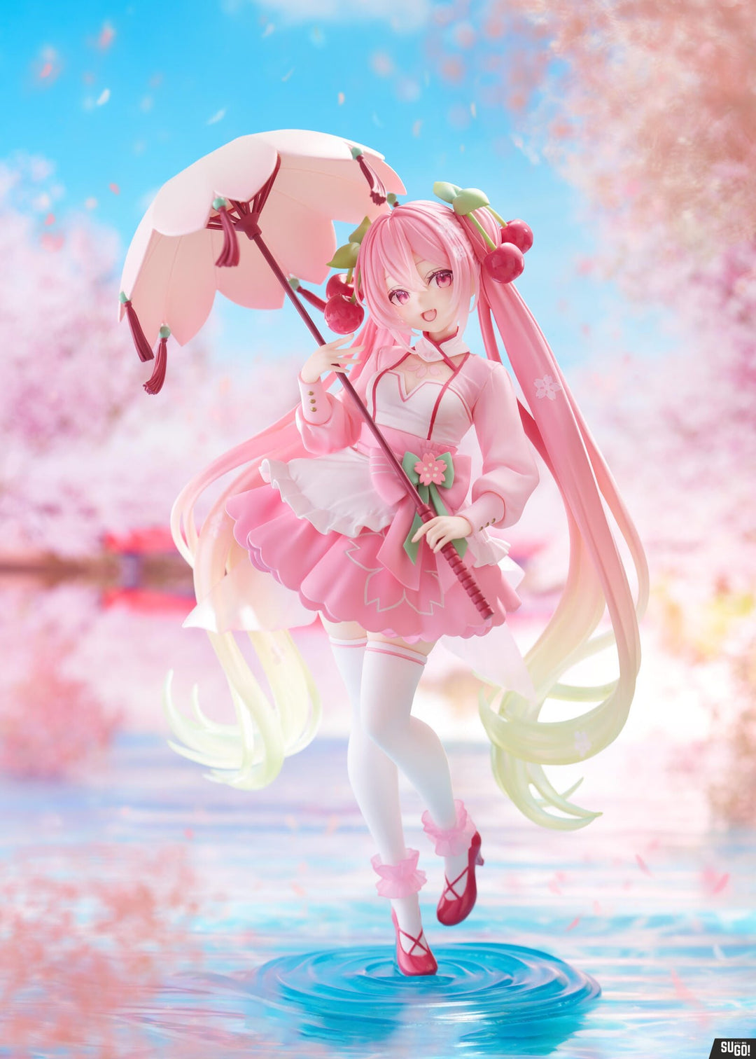 Taito - Sakura Miku AMP+ Sakura Dress Version Figurine