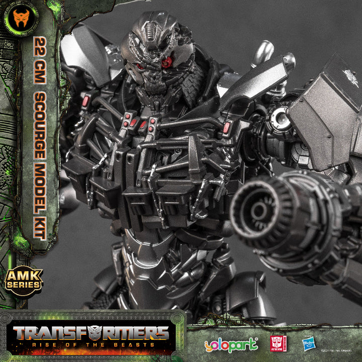 YOLOPARK - Transformers Rise of the Beasts 22cm Scourge Model Kit