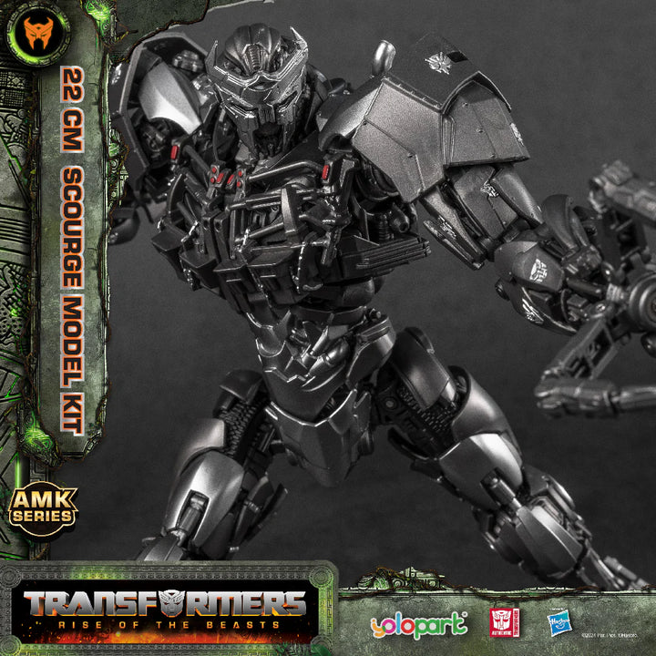 YOLOPARK - Transformers Rise of the Beasts 22cm Scourge Model Kit