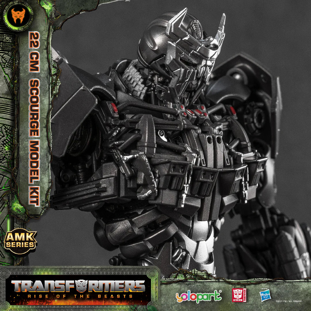 YOLOPARK - Transformers Rise of the Beasts 22cm Scourge Model Kit