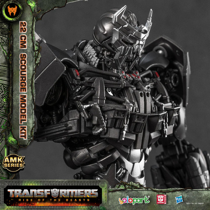 YOLOPARK - Transformers Rise of the Beasts 22cm Scourge Model Kit