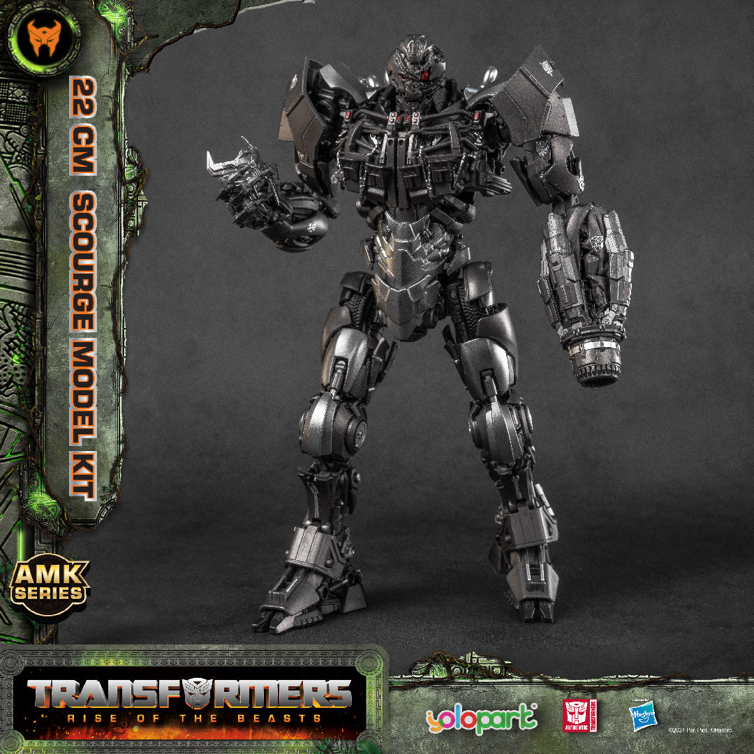 YOLOPARK - Transformers Rise of the Beasts 22cm Scourge Model Kit