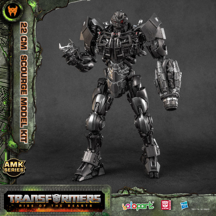 YOLOPARK - Transformers Rise of the Beasts 22cm Scourge Model Kit
