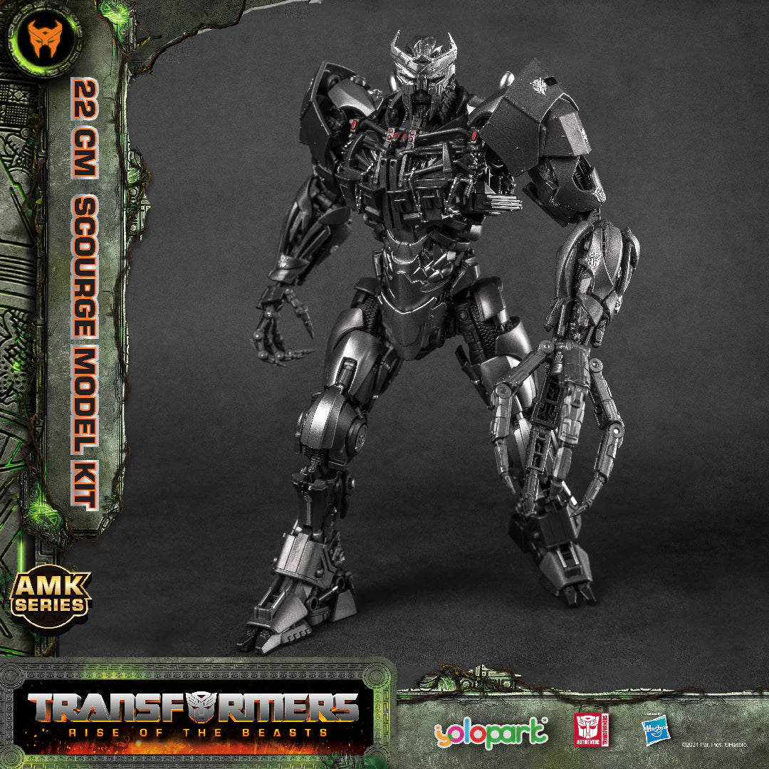 YOLOPARK - Transformers Rise of the Beasts 22cm Scourge Model Kit