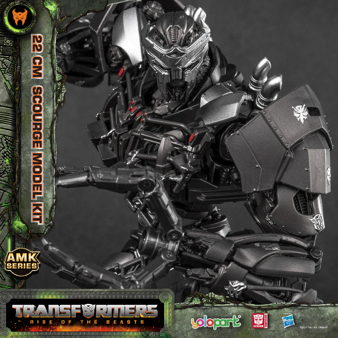 YOLOPARK - Transformers Rise of the Beasts 22cm Scourge Model Kit