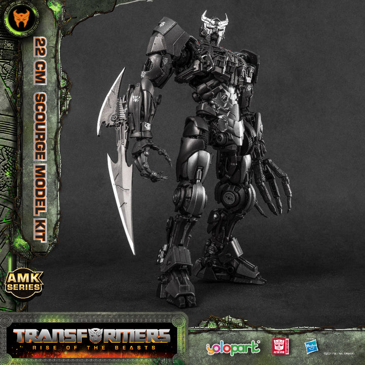 YOLOPARK - Transformers Rise of the Beasts 22cm Scourge Model Kit
