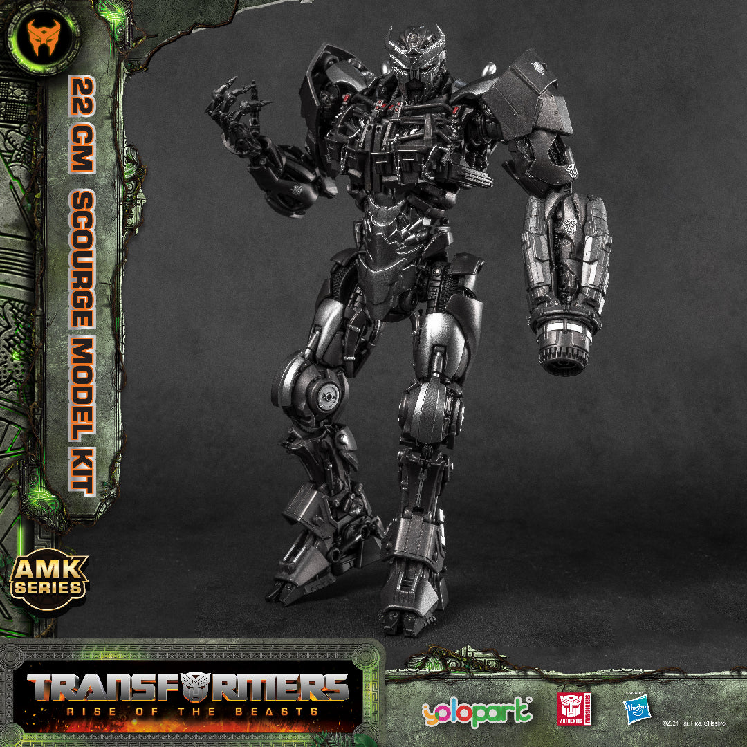 YOLOPARK - Transformers Rise of the Beasts 22cm Scourge Model Kit