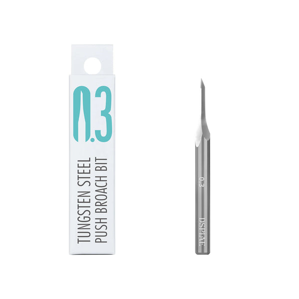 DSPIAE Straight Chisel Broach & Step Chisel Blade