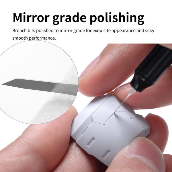 DSPIAE Straight Chisel Broach & Step Chisel Blade