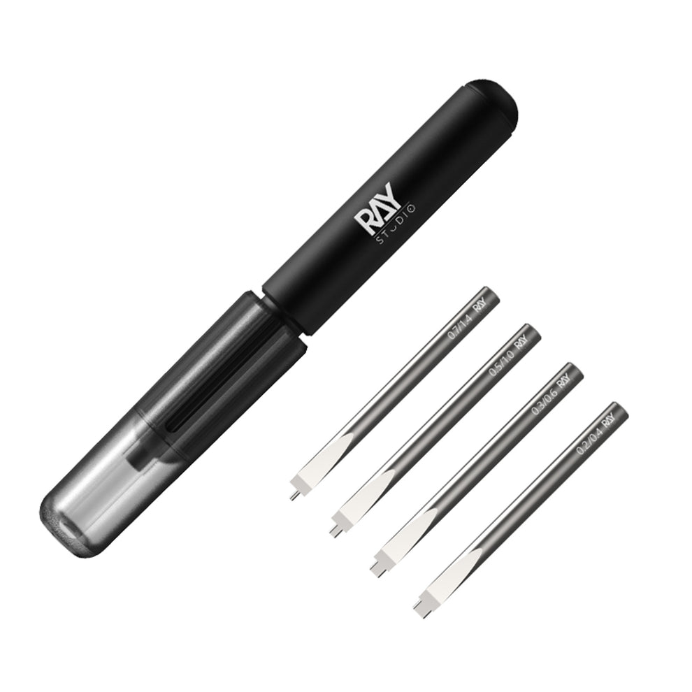 Ray Studio TinyGo × Modeling Step Chisel Blade