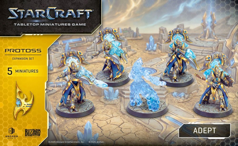 Starcraft Miniatures Games: Protoss - Adept - Expansion Set [PRE-ORDER]