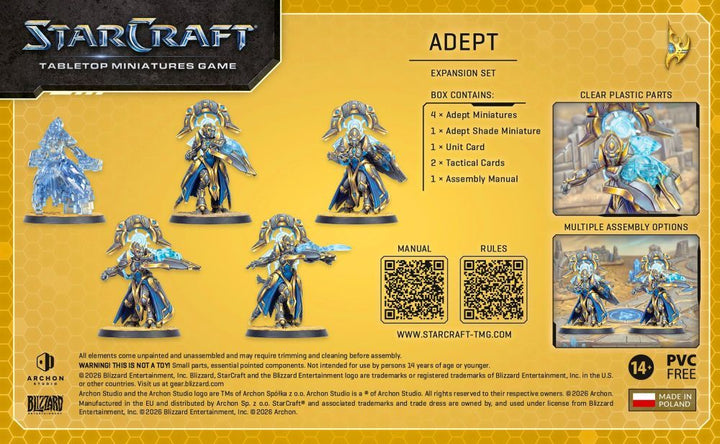Starcraft Miniatures Games: Protoss - Adept - Expansion Set [PRE-ORDER]