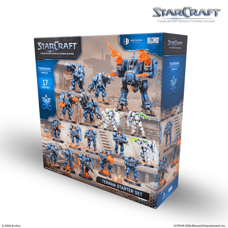 Starcraft Miniatures Games: Terran Starter Set - image 2