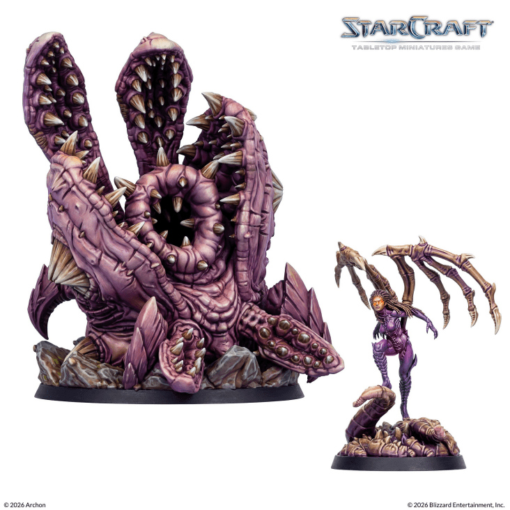 Starcraft Miniatures Games: Zerg - Kerrigan (Primal Kerrigan) - Hero Expansion Set - complete product