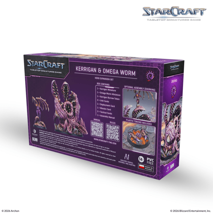 Starcraft Miniatures Games: Zerg - Kerrigan (Primal Kerrigan) - Hero Expansion Set - image 3