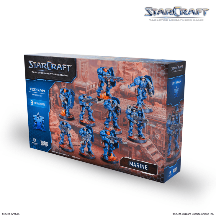 Starcraft Miniatures Games: Terran - Marine - Expansion Set - image 2