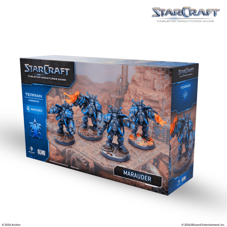 Starcraft Miniatures Games: Terran - Marauder - Expansion Set - image 2