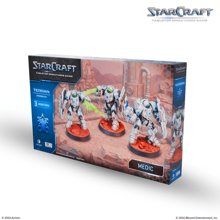 Starcraft Miniatures Games: Terran - Medic - Expansion Set - image 2