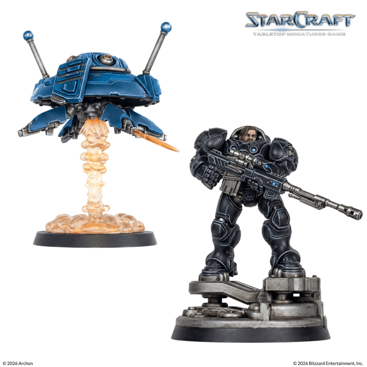 Starcraft Miniatures Games: Terran - Jim Raynor (Raynor's Raiders) - Hero Expansion Set - complete product