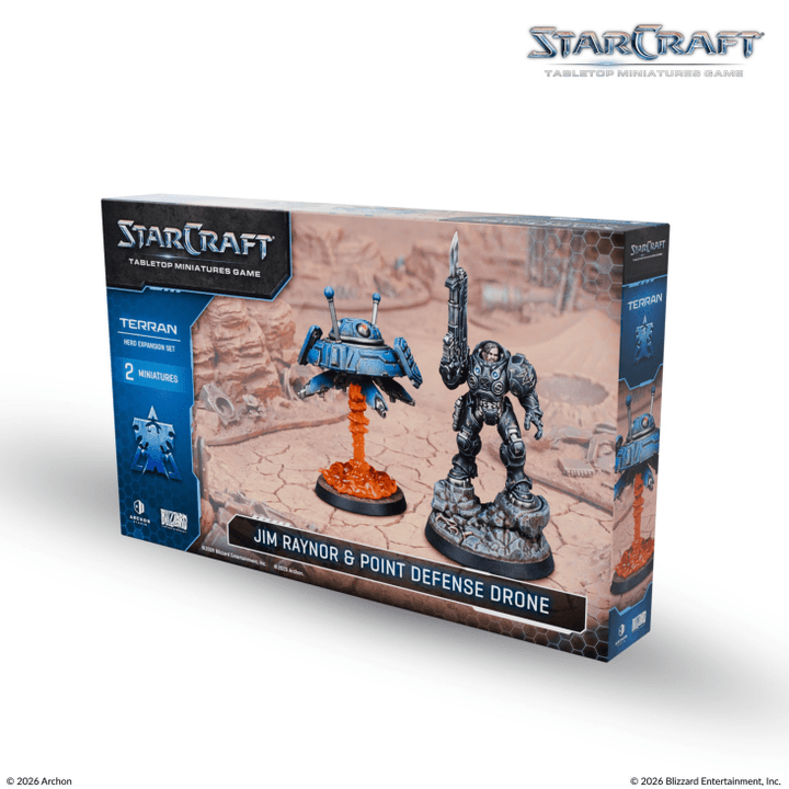 Starcraft Miniatures Games: Terran - Jim Raynor (Raynor's Raiders) - Hero Expansion Set - image 2