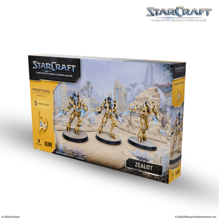 Starcraft Miniatures Games: Protoss - Zealot - Expansion Set - image 2