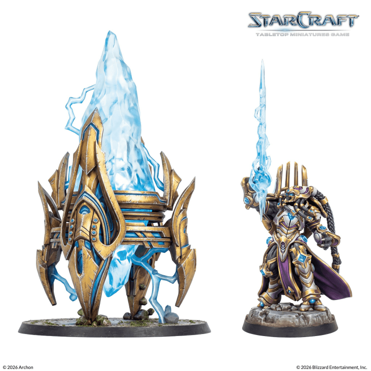 Starcraft Miniatures Games: Protoss - Artanis (Hierarch) - Expansion Set - complete product