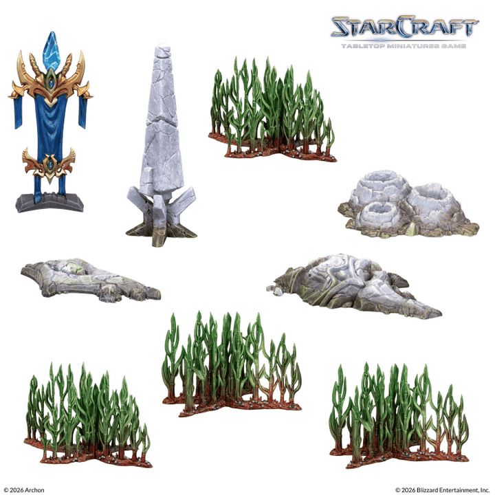 Starcraft Miniatures Games: Lost Temple - Terrain Expansion Set - image 6