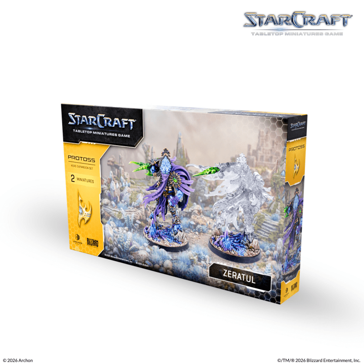 Starcraft Miniatures Games: Protoss - Zeratul - Hero Expansion Set - image 2